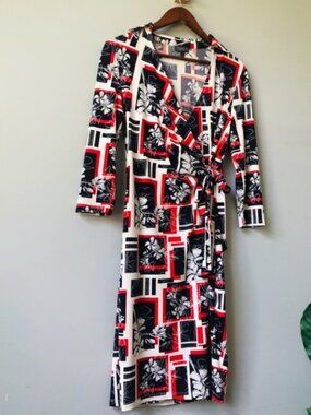 The Limited Black and Floral Dress